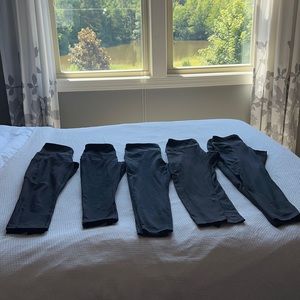Black legging bundle size small